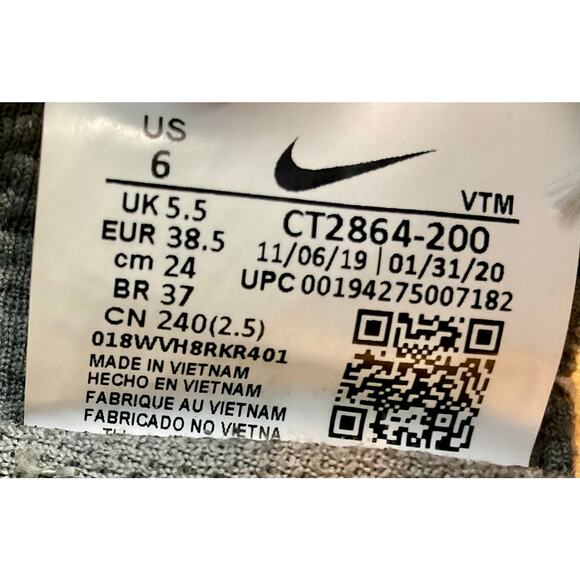 Travis Scott x Nike Air Max 270 React ENG Cactus Trails Sz 6 CT2864 200 #285 main image 6